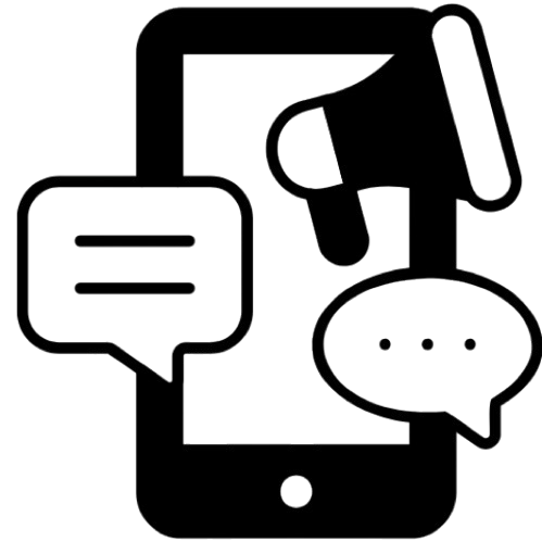 Business text messaging icon